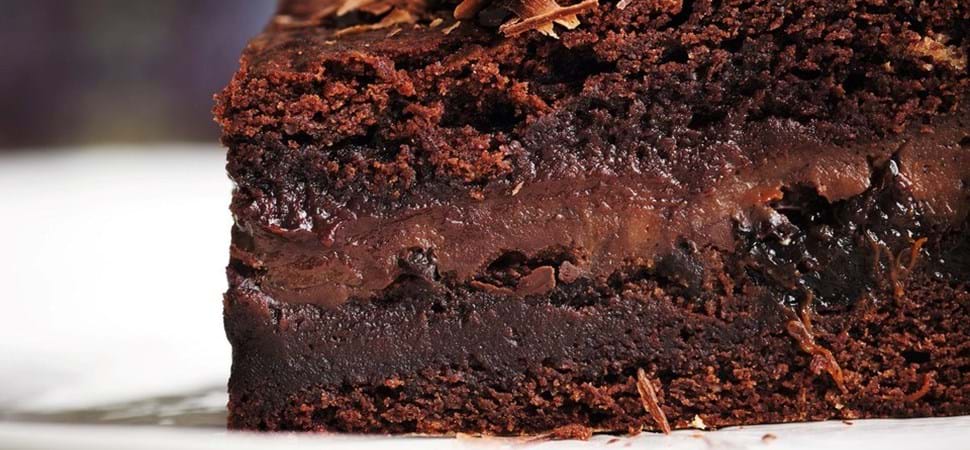 Krydret chokoladekage med mørk chokolade - Se opskriften